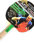 Matthew Syed 1000 Table Tennis Bat With Pimpled Out Rubber