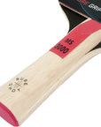 Matthew Syed 3000 Table Tennis Bat With ITTF Approved 1.5xm Reversed Rubber