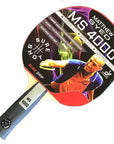 Matthew Syed 4000 Table Tennis Bat With ITTF Approved 1.8xm Reversed Rubber