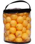 Matthew Syed Drum Of 72 Table Tennis Balls (Yellow)