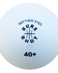 Matthew Syed Bulk Table Tennis Balls (Box Of 144)