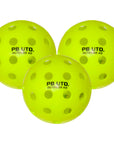Pickleball United Freedom Outdoor Ball 40 Hole Pack of 3