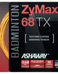 Ashaway ZyMax 68 TX 0.68mm Badminton Set - Smash Pro