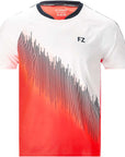 FZ FORZA Clyde M S-S Tee Fiery Coral Unisex - Smash Pro