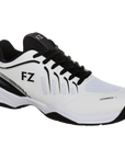FZ FORZA Leander V3 M White/Black Badminton Shoe - Smash Pro