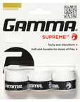 GAMMA Supreme Overgrip 3 Pack - Smash Pro