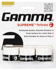 GAMMA Supreme Perforated Overgrip 3 Pack - Smash Pro