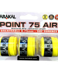 Karakal Point 75 Air Overgrip 3 Pack - Smash Pro