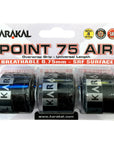 Karakal Point 75 Air Overgrip 3 Pack - Smash Pro