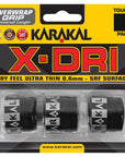 Karakal X-Dri Overgrip 3 Pack - Smash Pro