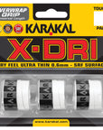 Karakal X-Dri Overgrip 3 Pack - Smash Pro