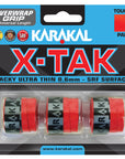 Karakal X-Tak Overgrip 3 Pack - Smash Pro