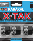 Karakal X-Tak Overgrip 3 Pack - Smash Pro