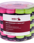 MSV Cyber Wet Overgrip 60 Pack - Smash Pro