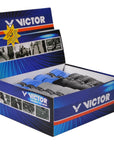 VICTOR HYPER GRIP PLUS 25PCS ASSORTED COLOURS BLUE,BLACK,GREY - Smash Pro