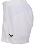 VICTOR LADY SHORTS R-04200 A WHITE - Smash Pro