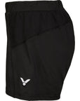 VICTOR LADY SHORTS R-04200 C BLACK - Smash Pro