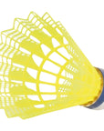 VICTOR NYLON SHUTTLE 500 BRONZE 6PC TUBE MEDIUM SPEED YELLOW - Smash Pro