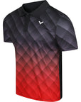 VICTOR POLO S-13100 C UNISEX BLACK/RED - Smash Pro
