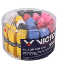 VICTOR SOFT GRIP BOX ASSORTED COLOURS 24 PCS - Smash Pro