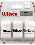 Wilson Pro Perforated Overgrip 3 Pack - Smash Pro