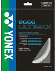 Yonex BG66 Ultimax 0.65mm Badminton Set - Smash Pro
