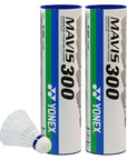 Yonex Mavis 300 Badminton Shuttlecocks Dozen White - Smash Pro