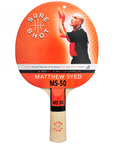 Matthew Syed 50 2.5Mm Ittf Approved Reversed Rubber Table Tennis Bat
