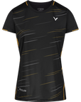 VICTOR T-Shirt T-24100 C (Black) Womens