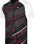 VICTOR T-Shirt T-43101 C (Black/Red) Unisex