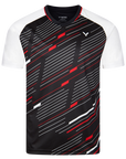 VICTOR T-Shirt T-43101 C (Black/Red) Unisex