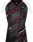 VICTOR T-Shirt T-44101 C (Black/Red) Womens