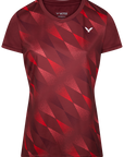 VICTOR T-Shirt T-44102 D (Red) Womens