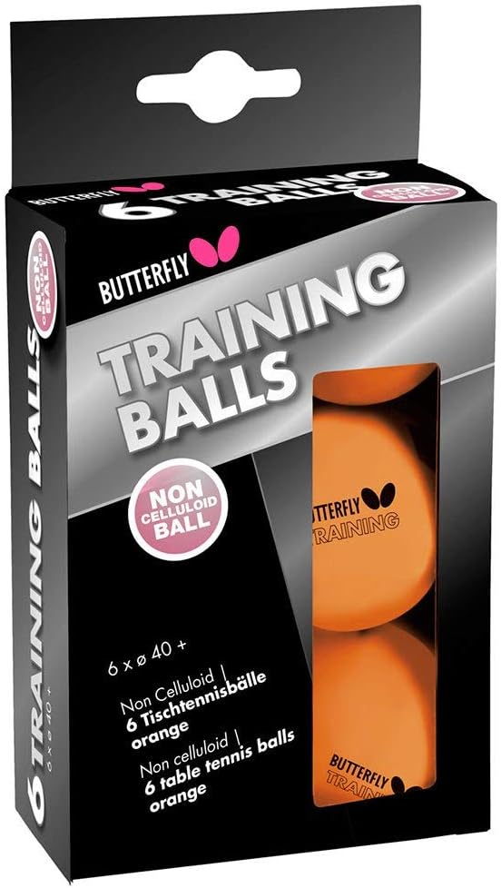 Butterfly Training Ball (Pack Of 6) Orange