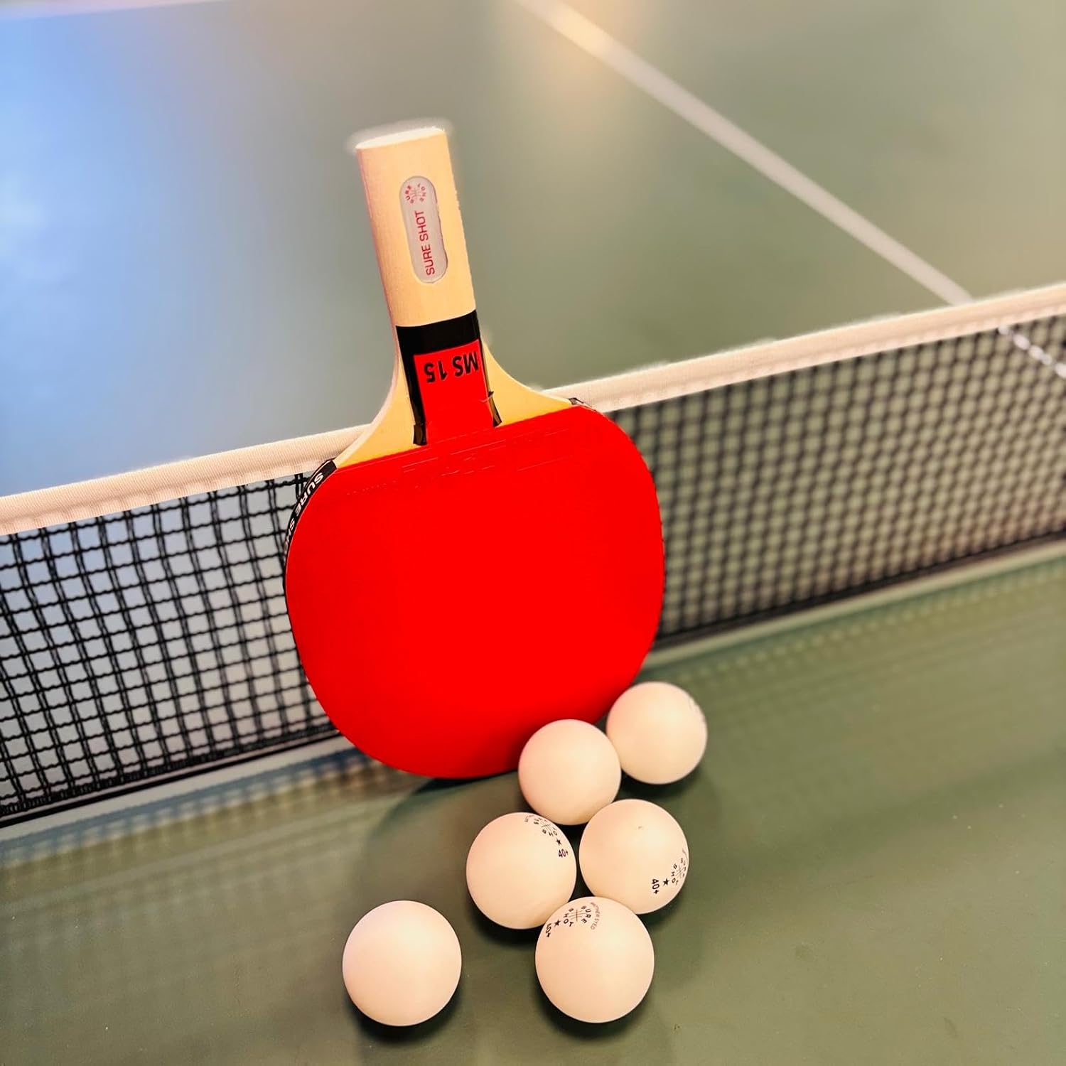 Matthew Syed 15 1.8Mm Ittf Approved Reversed Rubber Table Tennis Bat