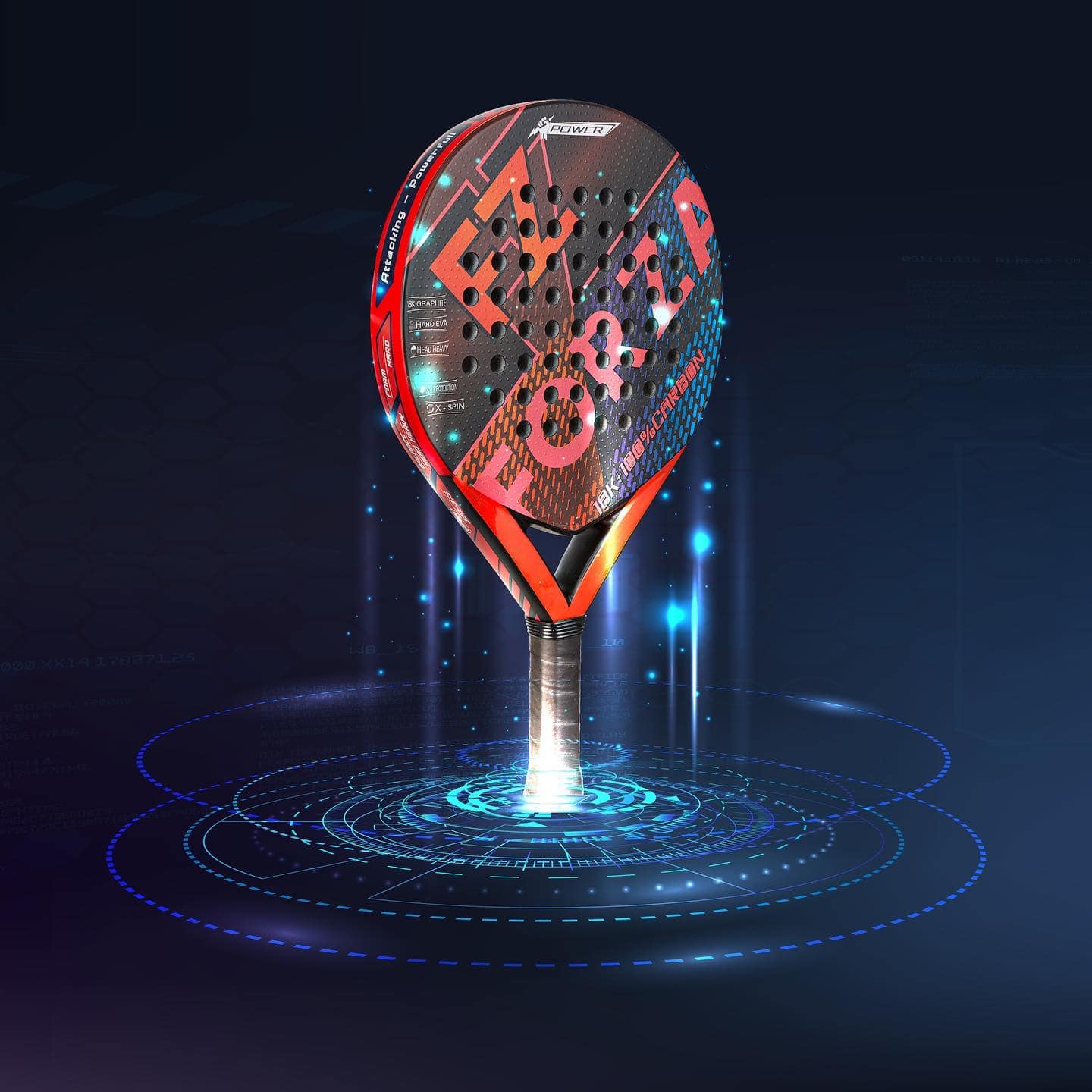 FZ FORZA Brace Spin Padel Racket - Smash Pro