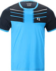 FZ FORZA Check M S-S Tee Dresden Blue Unisex - Smash Pro