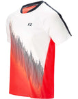FZ FORZA Clyde M S-S Tee Fiery Coral Unisex - Smash Pro