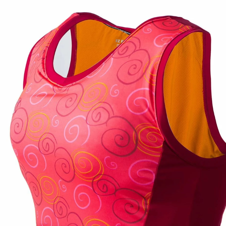 FZ FORZA Lihua Dress Red Womens - Smash Pro