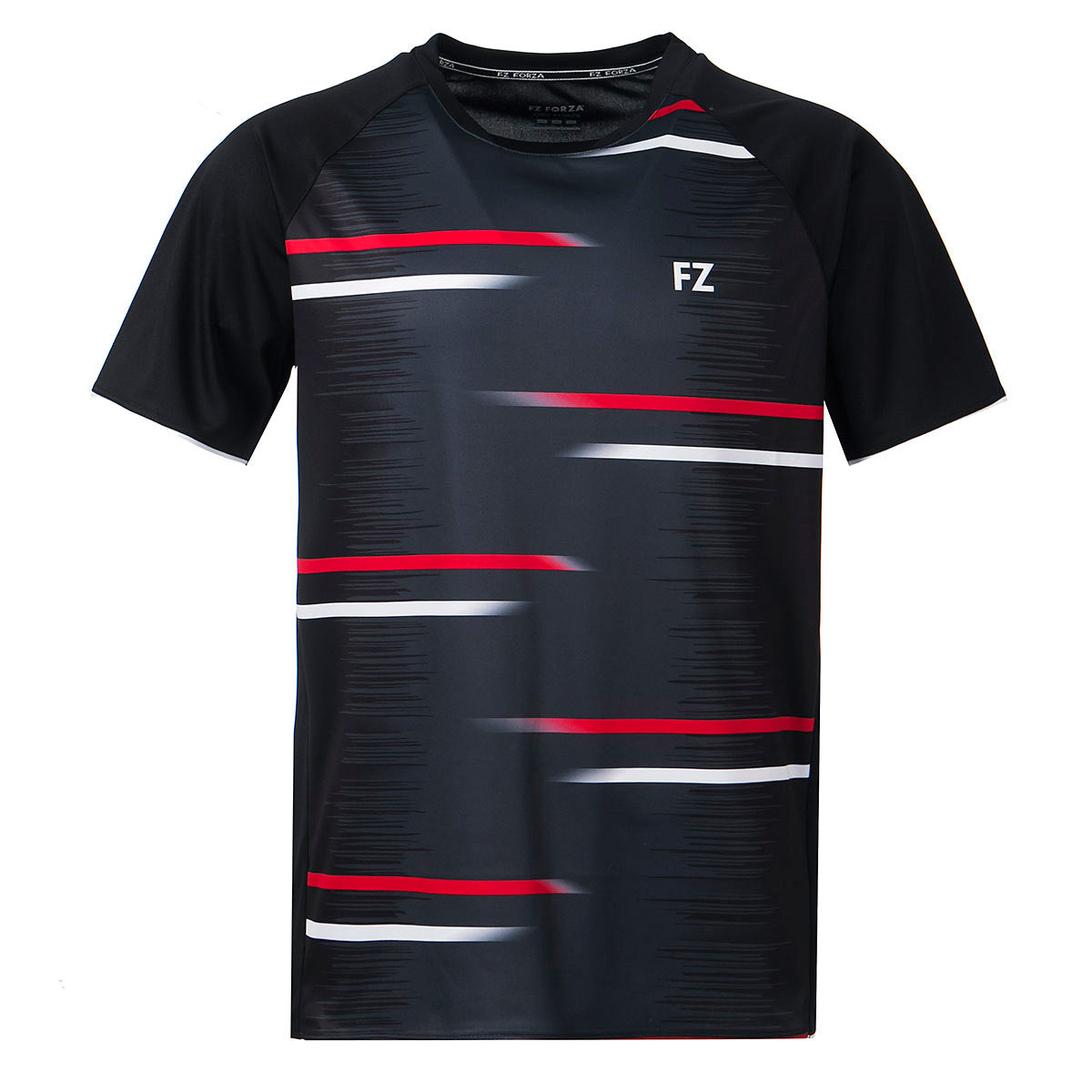 FZ FORZA Moldavia M S/S Tee Black Unisex - Smash Pro