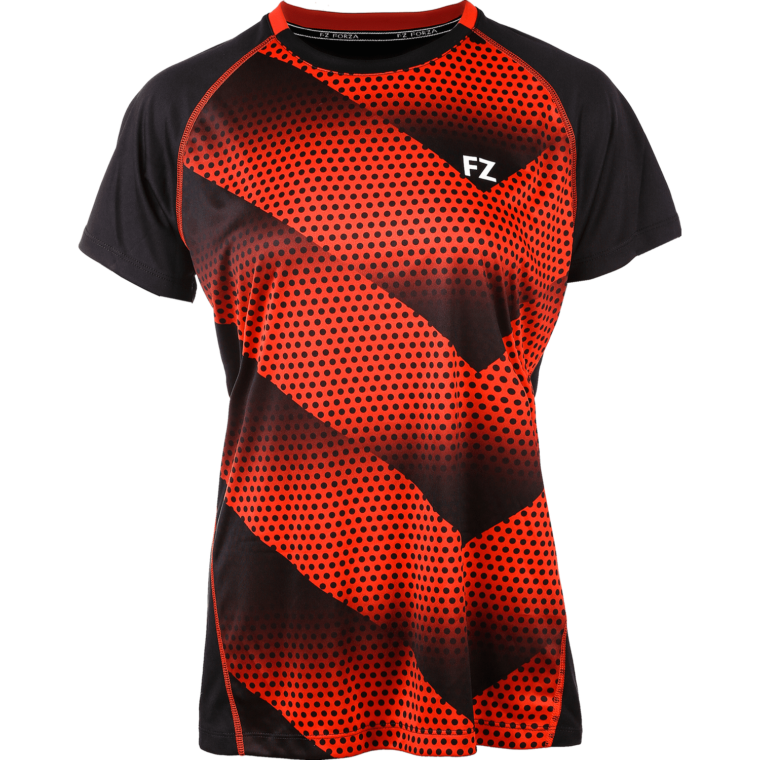 FZ FORZA Money W S/S Tee Chinese Red Womens - Smash Pro