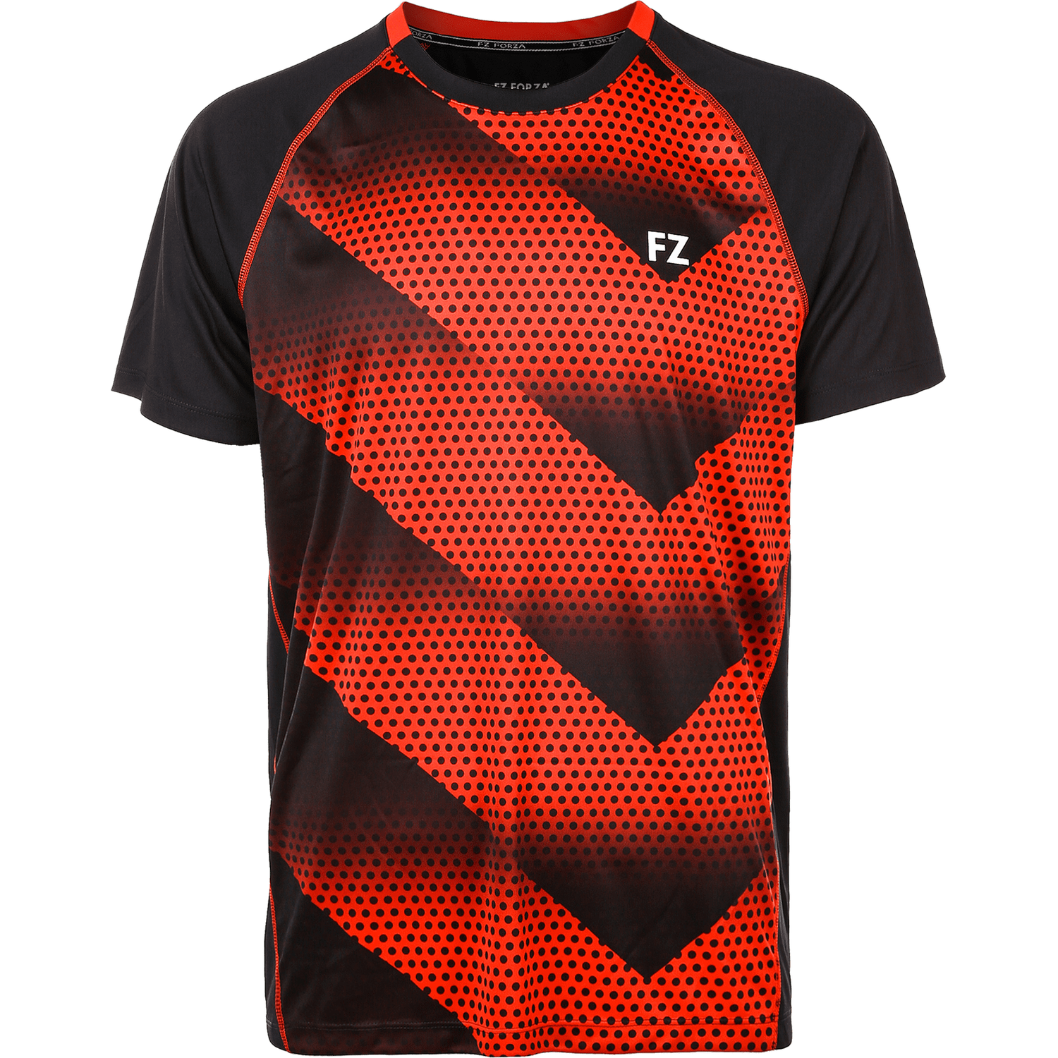 FZ FORZA Monthy M S/S Tee Chinese Red Unisex - Smash Pro