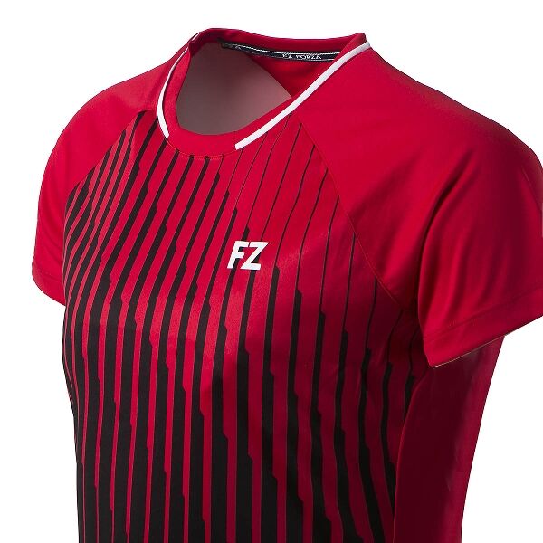 FZ FORZA Sudan W S/S Tee Chinese Red Womens - Smash Pro