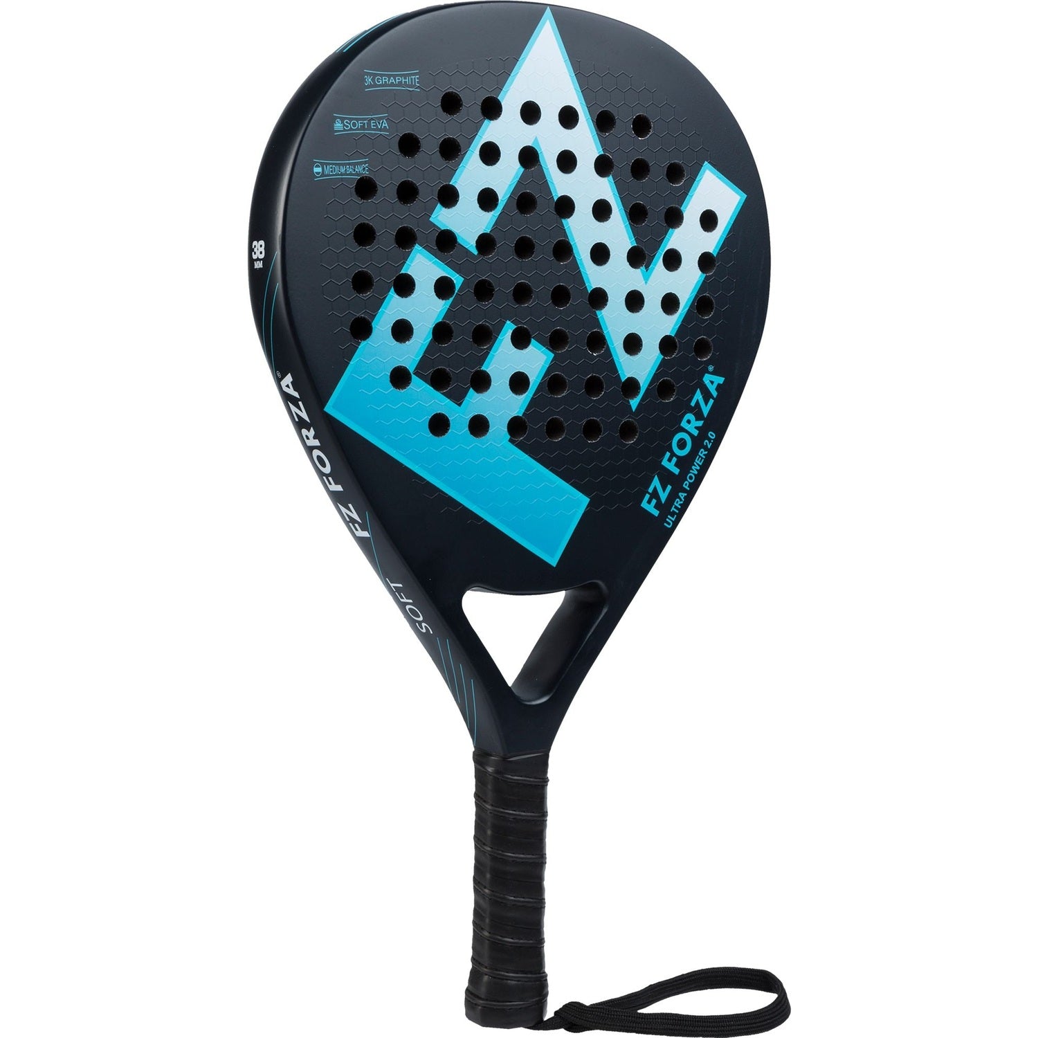 FZ FORZA Ultra Power 2.0 Padel Racket - Smash Pro