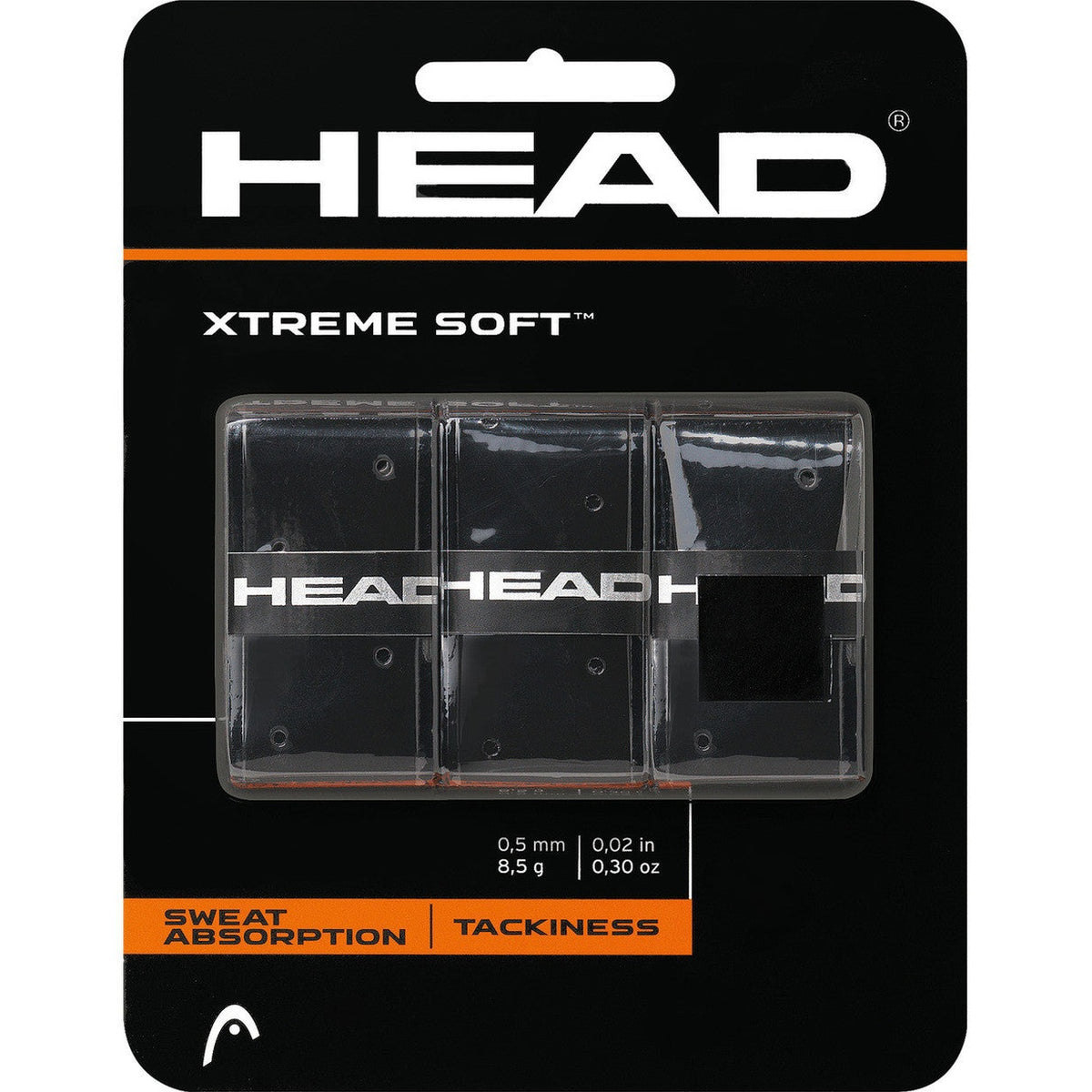 Head Smash Racket HEAD Xtreme Soft Overgrip 3 Pack – Smash Gear