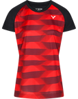 VICTOR T-Shirt T-34102 CD (Red) Womens
