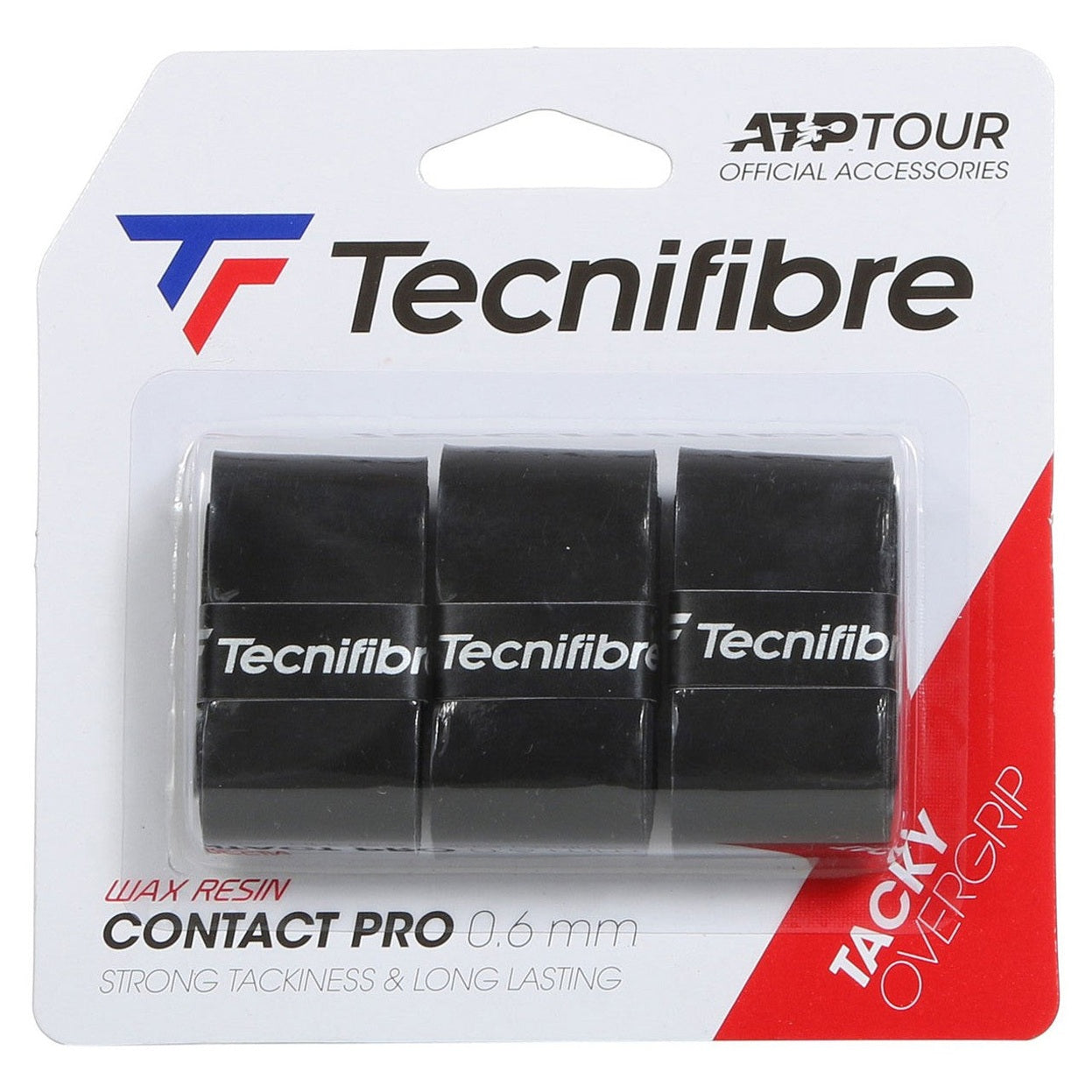 Tecnifibre Contact Pro Overgrip 3 Pack - Smash Pro