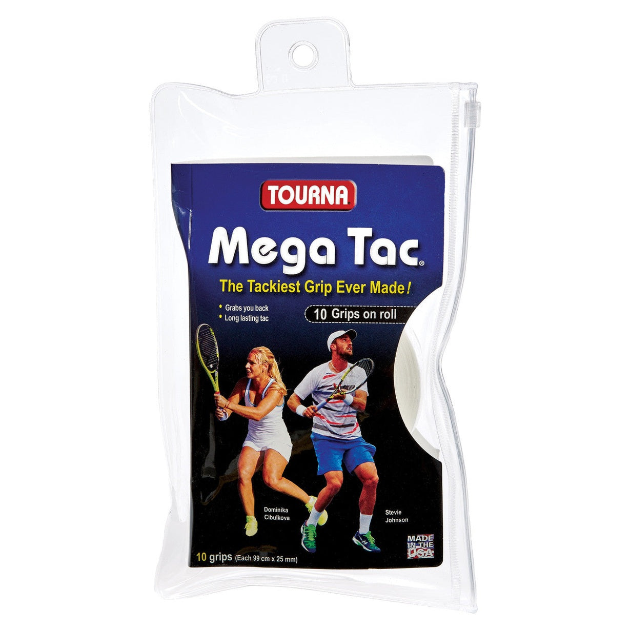 Tourna Mega Tac XL Overgrip 10 Pack - Smash Pro