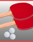 Butterfly RA Table Tennis Starter 6' x 3' - Blue incl 2 Bat, 3 Balls, Net and Post Set
