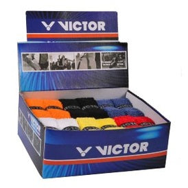 VICTOR FROTTE GRIP BOX 25PCS - BLACK,WHITE,YELLOW,RED,ORANGE,BLUE - Smash Pro